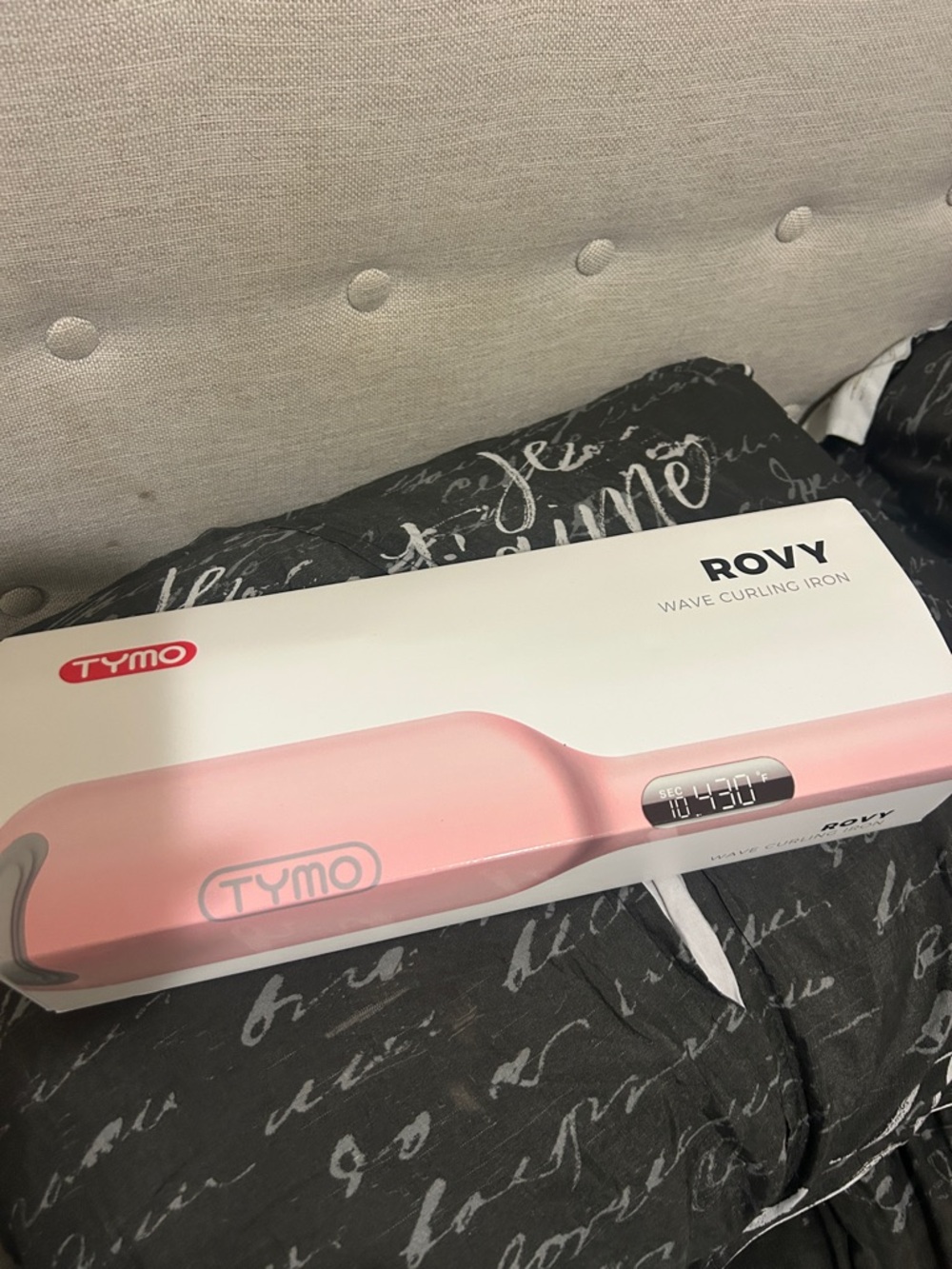 TYMO ROVY Pink Wave Curling Iron